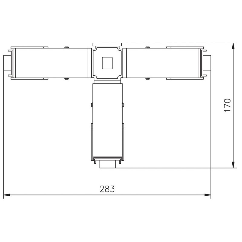 DOMOCLICK® T connector DOMOCLICK® T connector