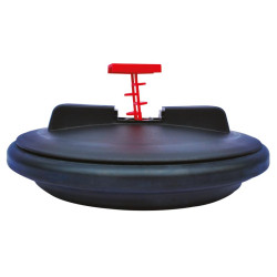 Lid Ø 255 mm with collar and vent