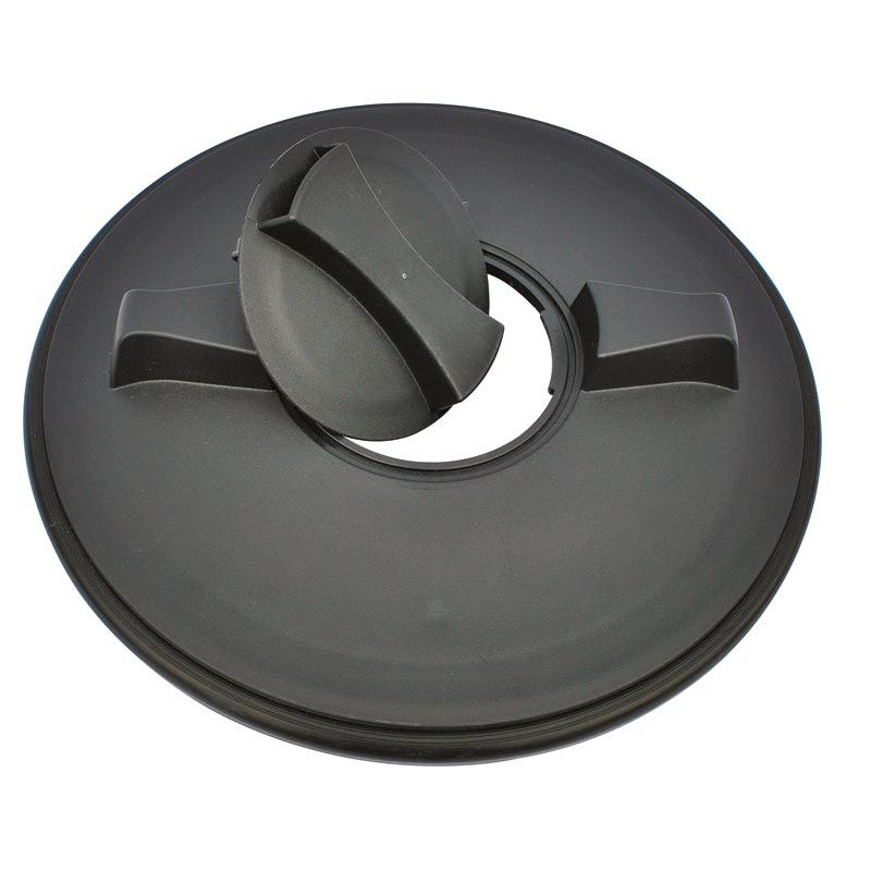 Lid Ø 355 mm with collar and vent