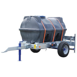 2300 l mobile tank trailer for tractor