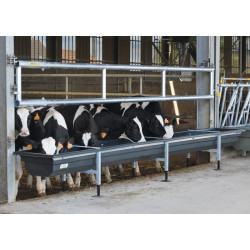 5 m straight field trough on feet