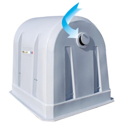 MV two-layer calf hutch