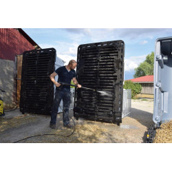 XXL comfort calf hutch with grating pack