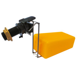Low pressure float valve tap