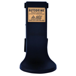 Autodrink drinker with horizontal paddle