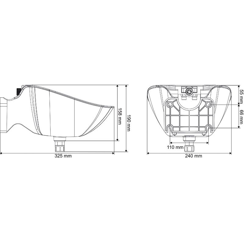 POLYFLEX horizontal paddle drinker