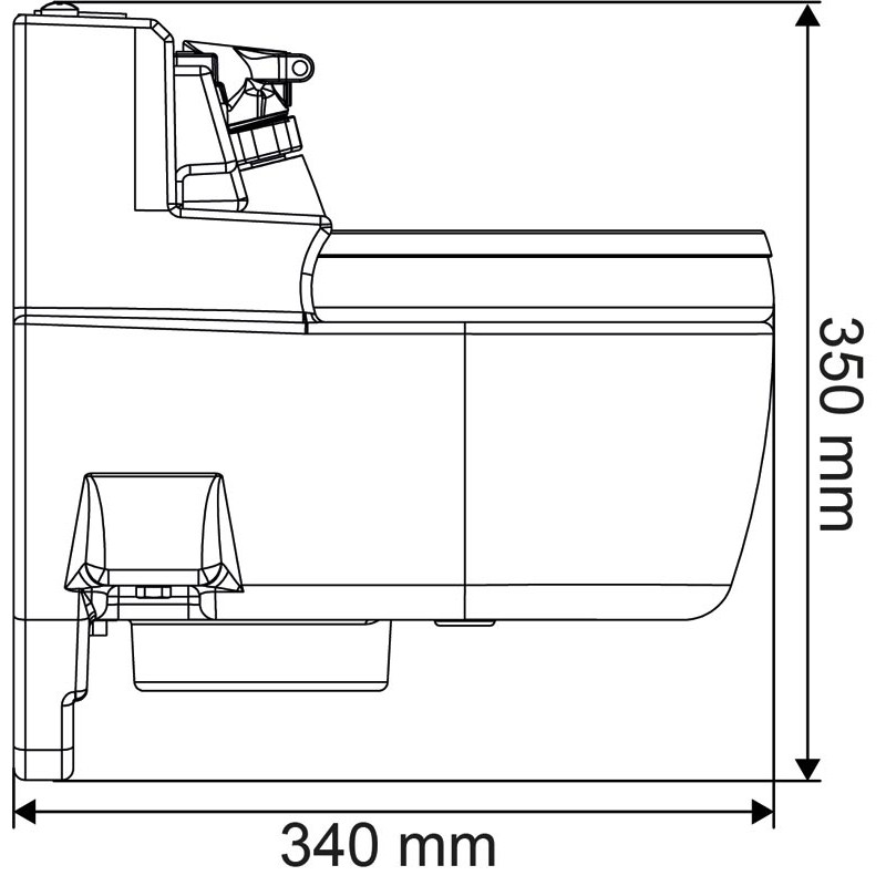 Non-heating RESINOX II drinker