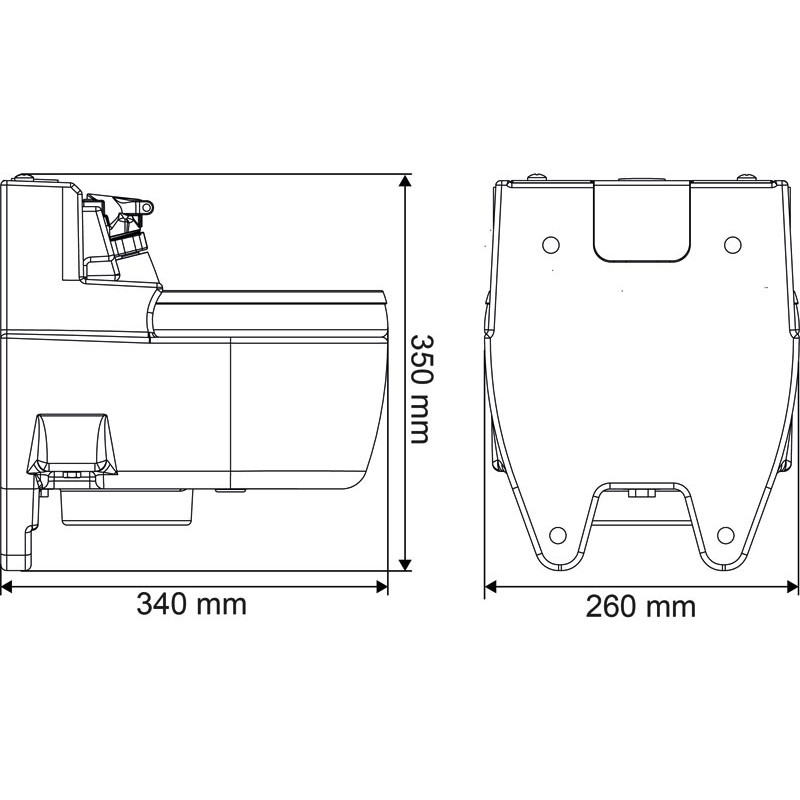Non-heating RESINOX II drinker