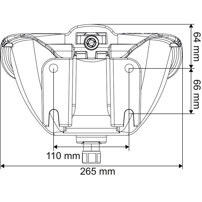 POLYSELF PF2 drinker with vertical paddle POLYSELF PF2 drinker with vertical paddle