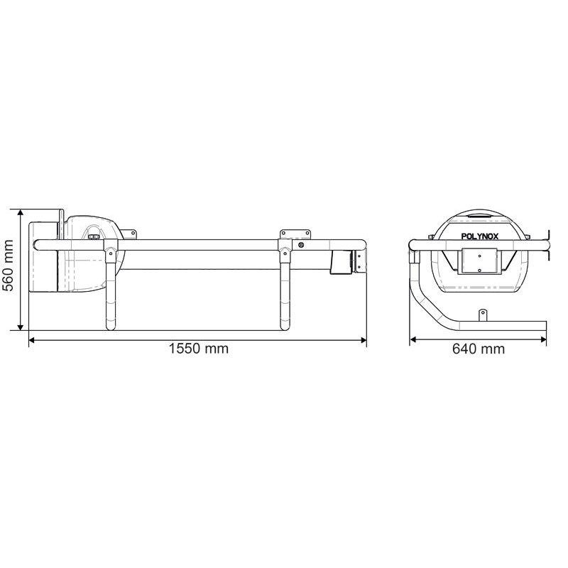 Non-heating tilting POLYNOX M 155 Non-heating tilting POLYNOX M 155