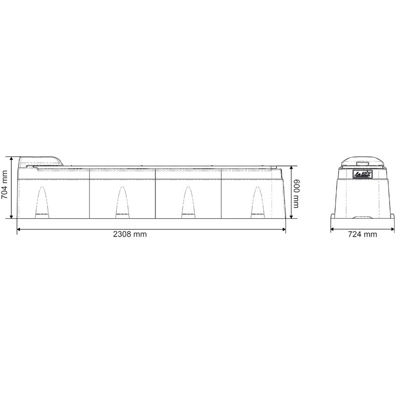 Heating POLYHERD 230 drinker Heating POLYHERD 230 drinker