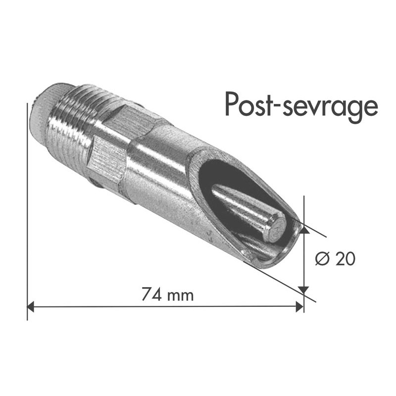 Nipple for swine "Specifically designed for post-weaning" Nipple for swine "Specifically designed for post-weaning"