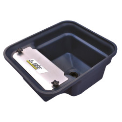 Single Polybac 30 M drinker with patented strip rim and fastening support