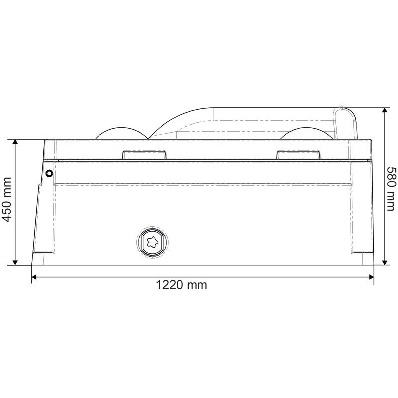POLYTHERME large capacity drinker 4 balls