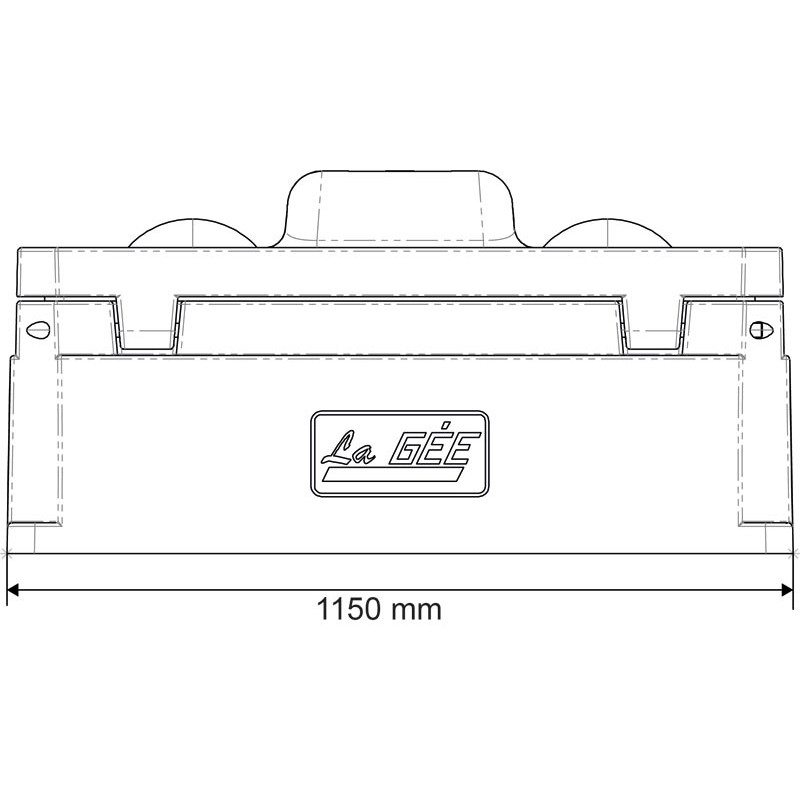 POLYTHERME large capacity drinker 4 balls