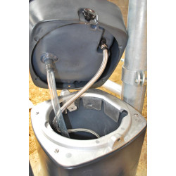 Non-heating POLYSPRING II push-type drinker/waterer