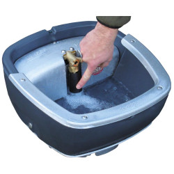 Non-heating POLYSPRING II push-type drinker/waterer