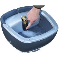 Non-heating POLYSPRING II push-type drinker/waterer