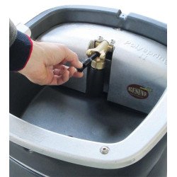 Non-heating POLYSPRING II push-type drinker/waterer