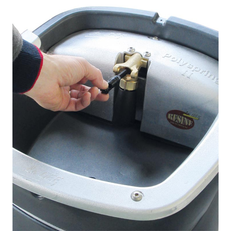 Non-heating POLYSPRING II push-type drinker/waterer