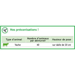 Non-heating POLYMAX drinker Non-heating POLYMAX drinker