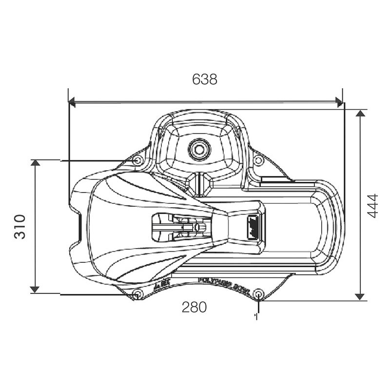 POLYPUMP BOWL field pump drinker with bowl