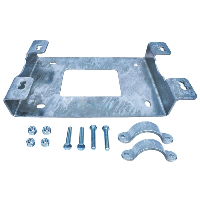 Mounting plate with1/2 fastening flange for Resinox II drinkers on post Mounting plate with1/2 fastening flange for Resinox II drinkers on post