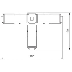 DOMOCLICK® T connector  