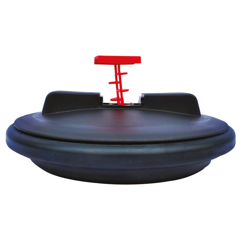 Lid Ø 255 mm with collar and vent