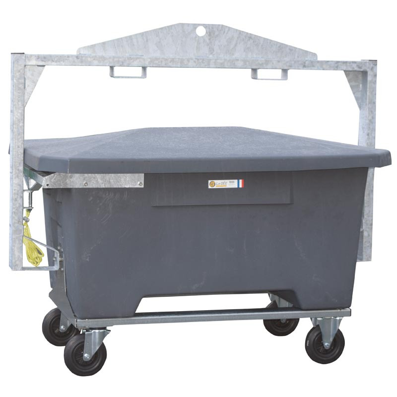 800 l fallen stock bin