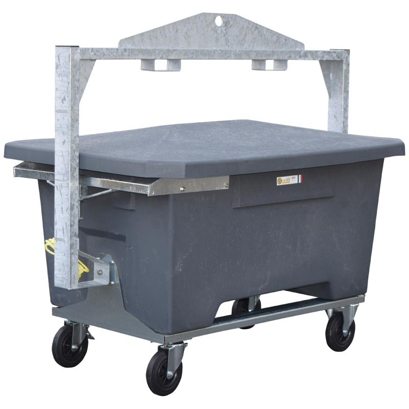 800 l fallen stock bin