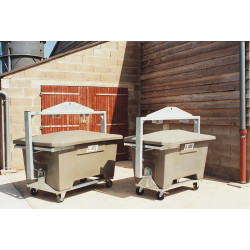 800 l fallen stock bin