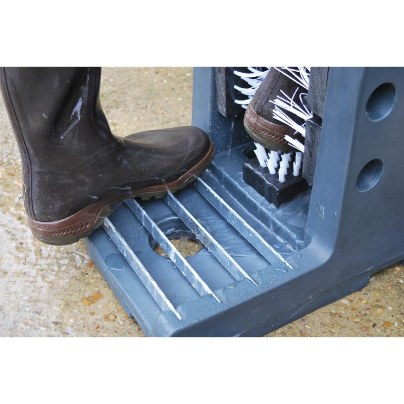 Sensitive environment boot washer Sensitive environment boot washer