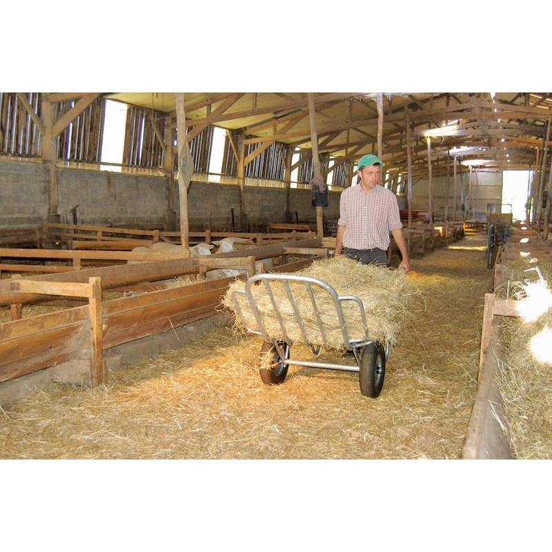 Two-wheel mettalic fodder wheelbarrow Two-wheel mettalic fodder wheelbarrow