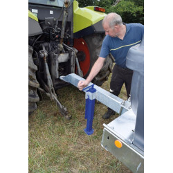 2300 l mobile tank trailer for tractor