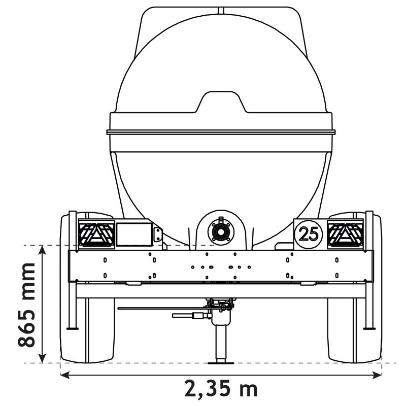 5500 l mobile tank trailer for tractor 5500 l mobile tank trailer for tractor