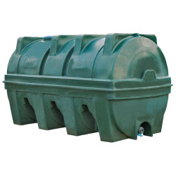 5500 L horizontal tank for storing high density liquids - D1.5