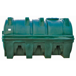 5500 L horizontal tank for storing high density liquids - D1.5