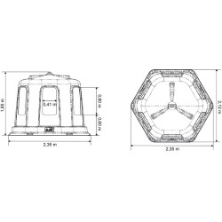 RPE GM hay rack with base RPE GM hay rack with base