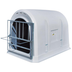 Double bucket holder gate Double bucket holder gate