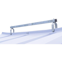 Group calf hutch with pen