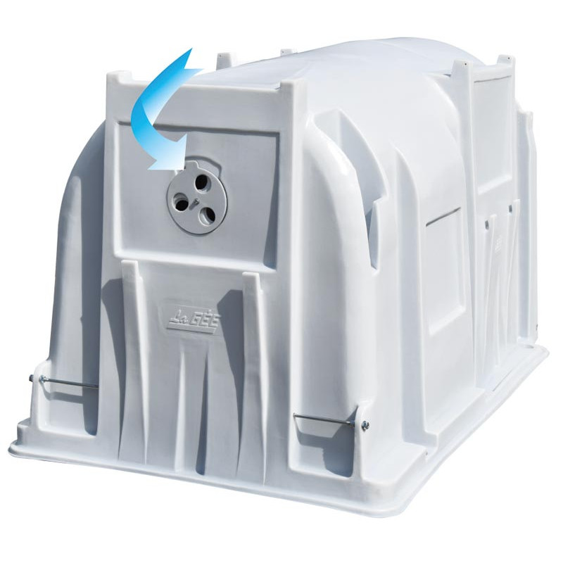 XXL two-layer calf hutch XXL two-layer calf hutch