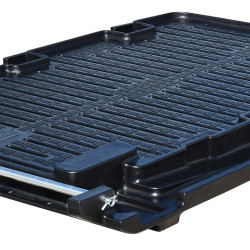 Removable slatted floot for XXL hutch