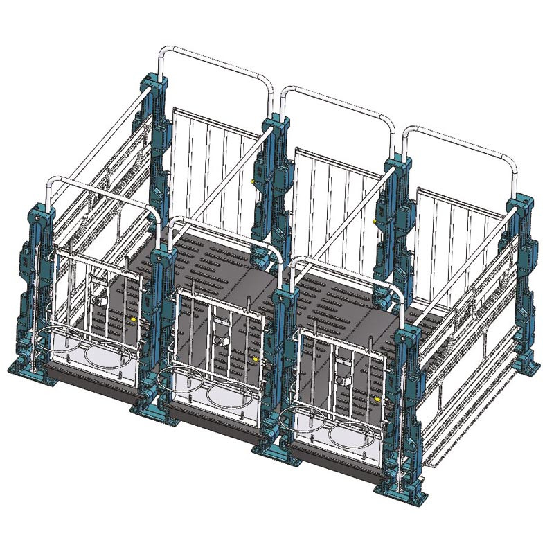 Partition for Hygiene Pro calf pens in a row Partition for Hygiene Pro calf pens in a row
