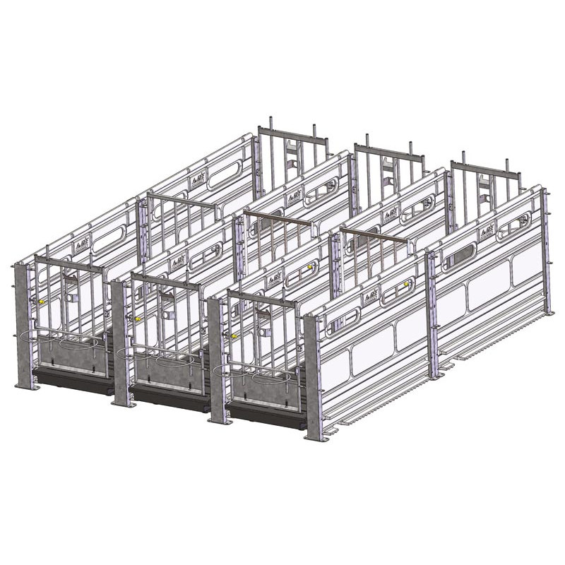 Partition for back to back Hygiene Pro calf pen Partition for back to back Hygiene Pro calf pen