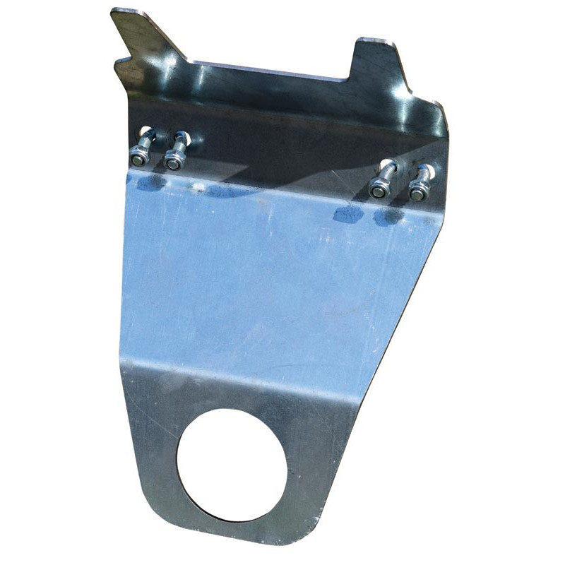 Teat bucket holder for front