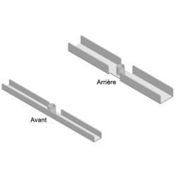 Connection kit for 2 HYGIENE PRO HDPE boxes
