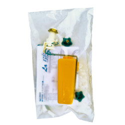 Float valve tap with protective plate for SUPERBAC strip rim