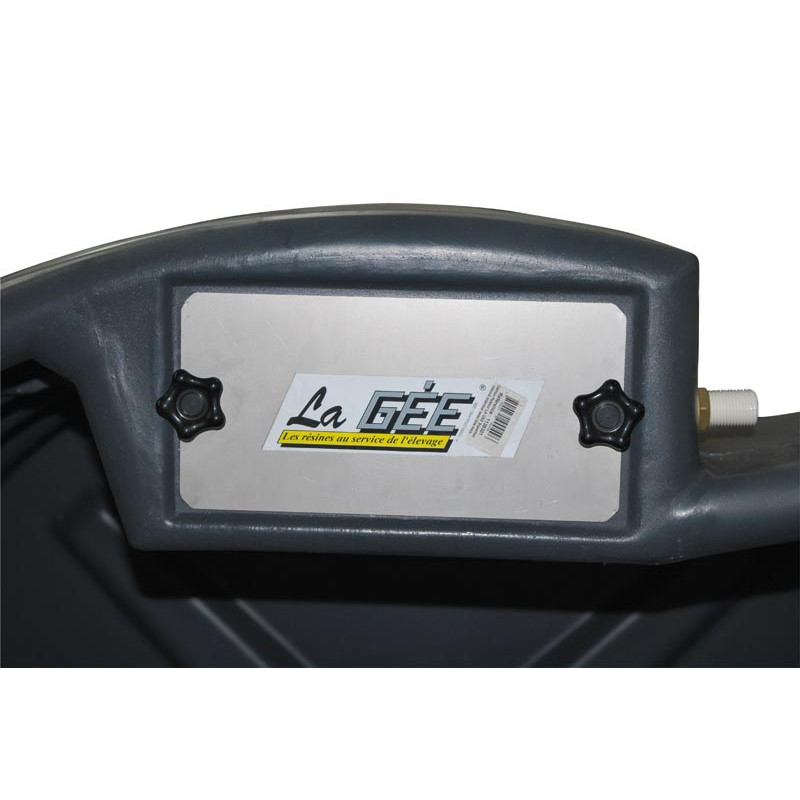 Float valve tap with protective plate for SUPERBAC strip rim