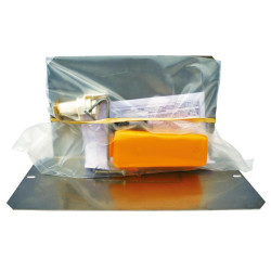 Float valve tap with protective plate for round SUPERBAC with strip rim